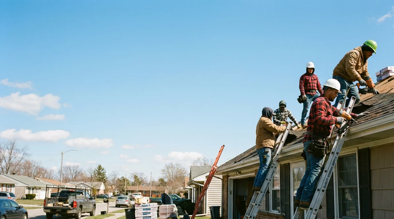 Roofing in North Aurora, IL near me